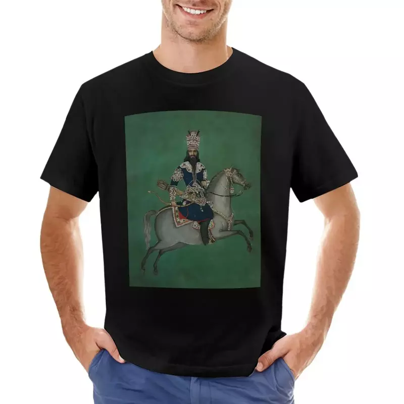 Nandor and Jahan-Camiseta estampada para hombre, camisa de manga corta, negra