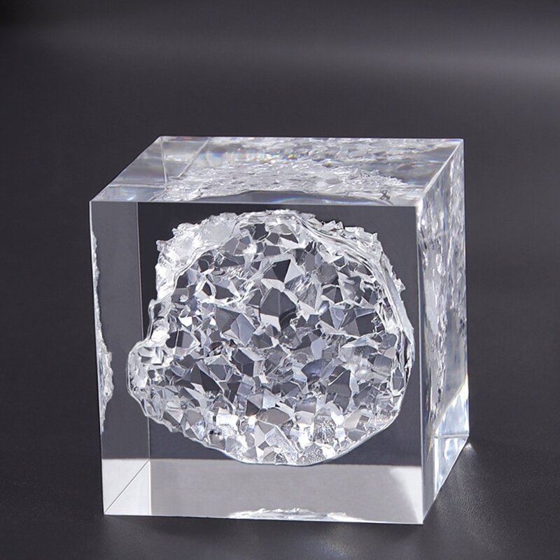 Resina de cristal moldes uv epóxi resina encantos enchimento moldes cristal cluster moldes para diy casamento casa mesa ornamentos