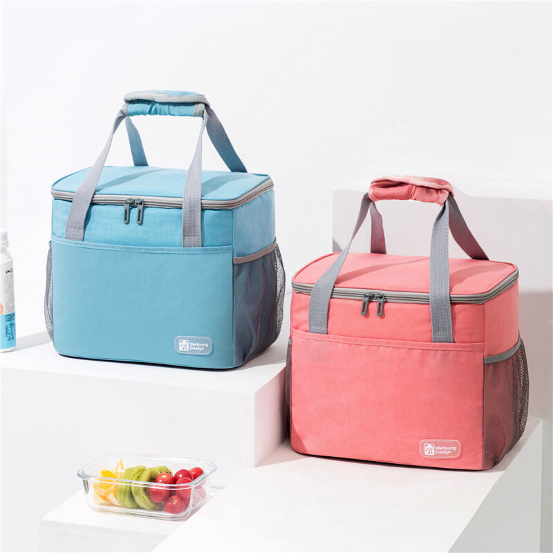 Изоляционные сумки для ланча для пикника на открытом воздухе, Портативные водонепроницаемые держатели для ланча, сумки для сохранения свежести ланча, Термосумка