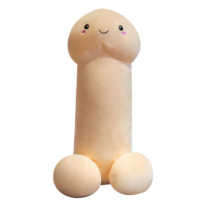 1 pcs 10-80cm LONG Cute Penis Plush Toys Pillow Sexy Soft Stuffed Funny Cushion Simulation Lovely Dolls Gift for Girlfriend
