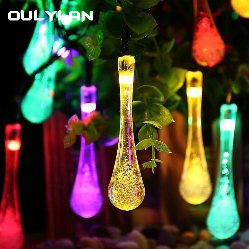 100/200PCS Lights Camping Atmosphere Outdoor Solar Energy String Lights Decoration Layout Birthday Canopy Tent Lights