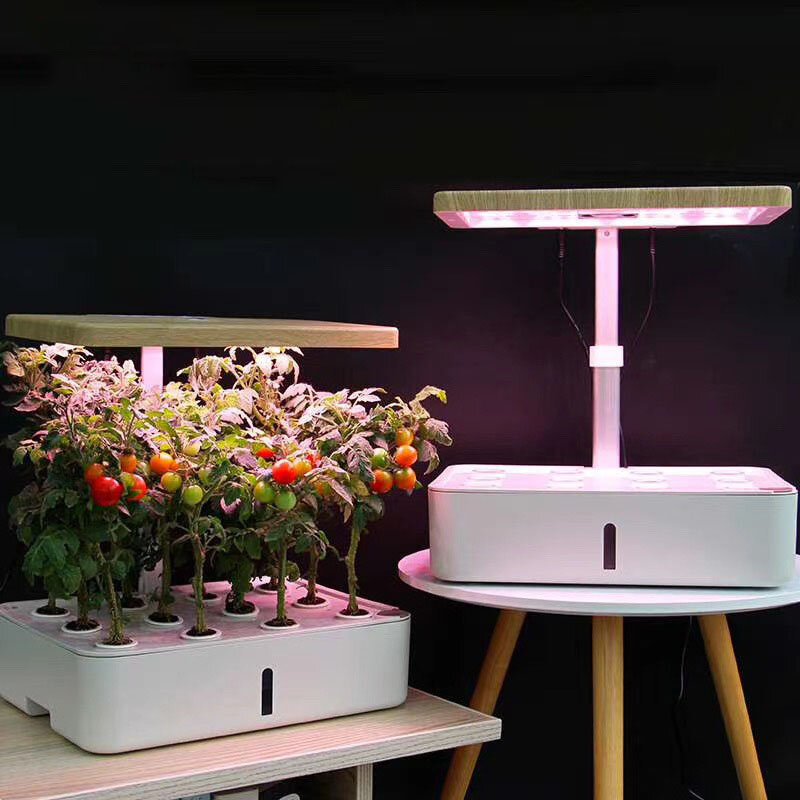 Gartenarbeit Indoor Anbau Hydrokultur Smart Innen Gemüsebau Ausrüstung Anlage Seedlin Pflanzung Box Blume Wachsen System