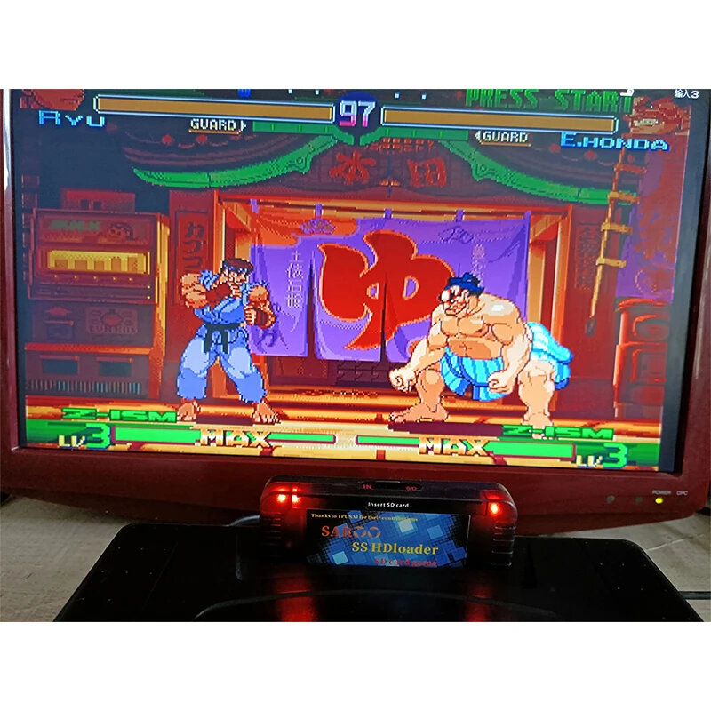 SAROO Saturn HDLoader Fast Reading Arcade Game Reader Support SD TF Menory Card Play Game Without CD for NEO GEO Saturn Console