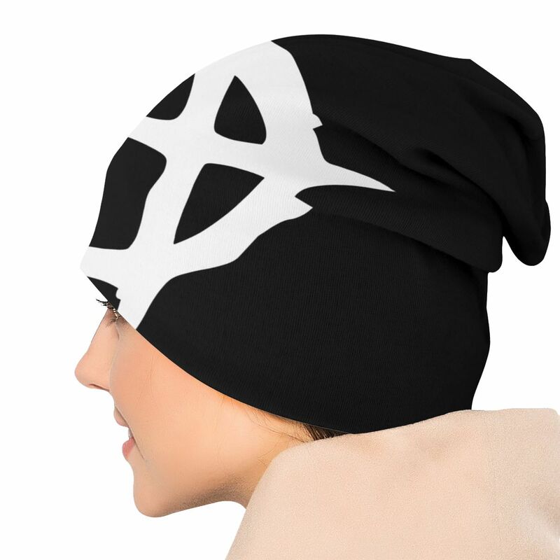 Anarchia cienkie czaszki czaszek czapki na zewnątrz dla mężczyzn kobiet czapki narciarskie kapelusiki dziecięce