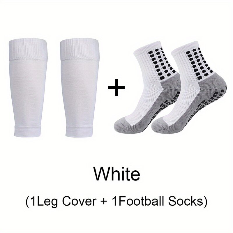 2 set/3 set di calzini da calcio allenamento professionale asciugamano spesso fondo tubo centrale punto antiscivolo uomo e donna Sp