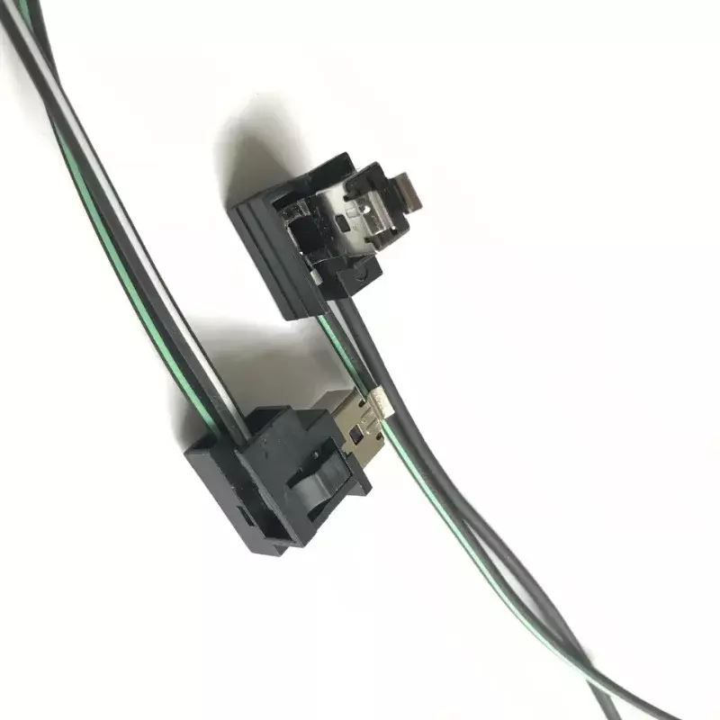 헤드 라이트 램프 전구 소켓 와이어 배선 하네스 커넥터 플러그 어댑터 라인, H1 전구용, 2 개