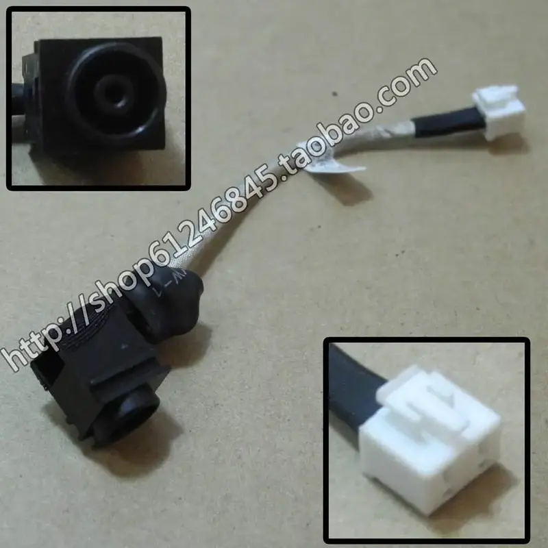 Jack daya DC dengan kabel untuk laptop Sony PCG-7161N Kabel Flex DC-IN