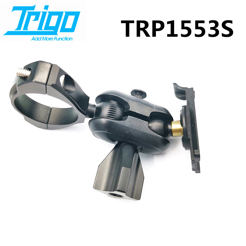 TRIGO TRP1553S Fahrrad Schwarz Lenker Telefon Halterung Für Brompton Faltrad 22,2-31,8mm Lenker