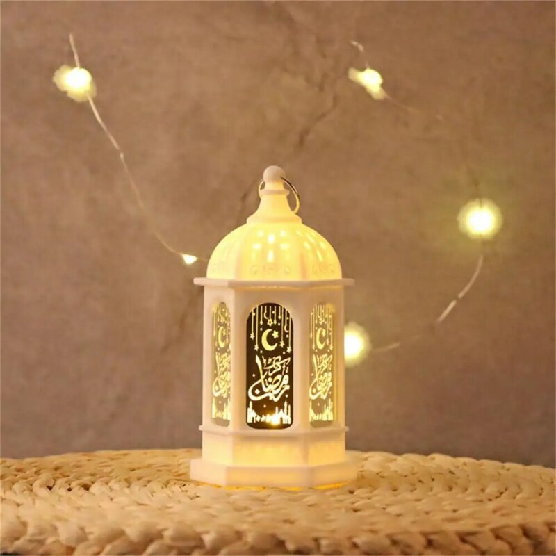 Ramadan Festival führte Licht Ornament hängende Laterne Eid Mubarak dekorative LED-Lichter Islam muslimischen Urlaub Beleuchtung Lieferungen