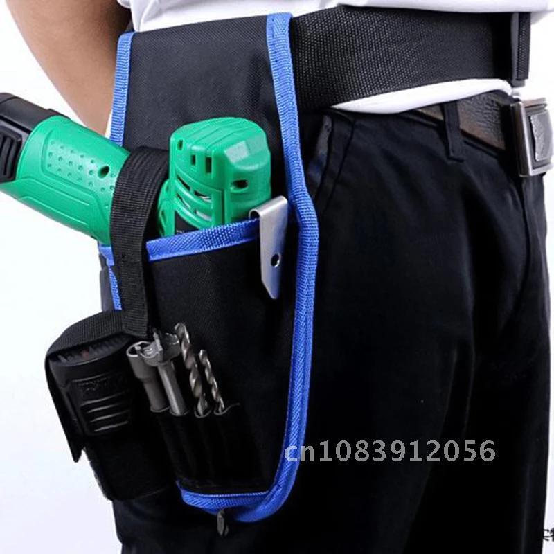 Strap azier fähiger Elektriker-Werkzeug gürtel mit wasserdichter Oxford-Stoff tasche und breit verdicktem Design-Taschen-Kit