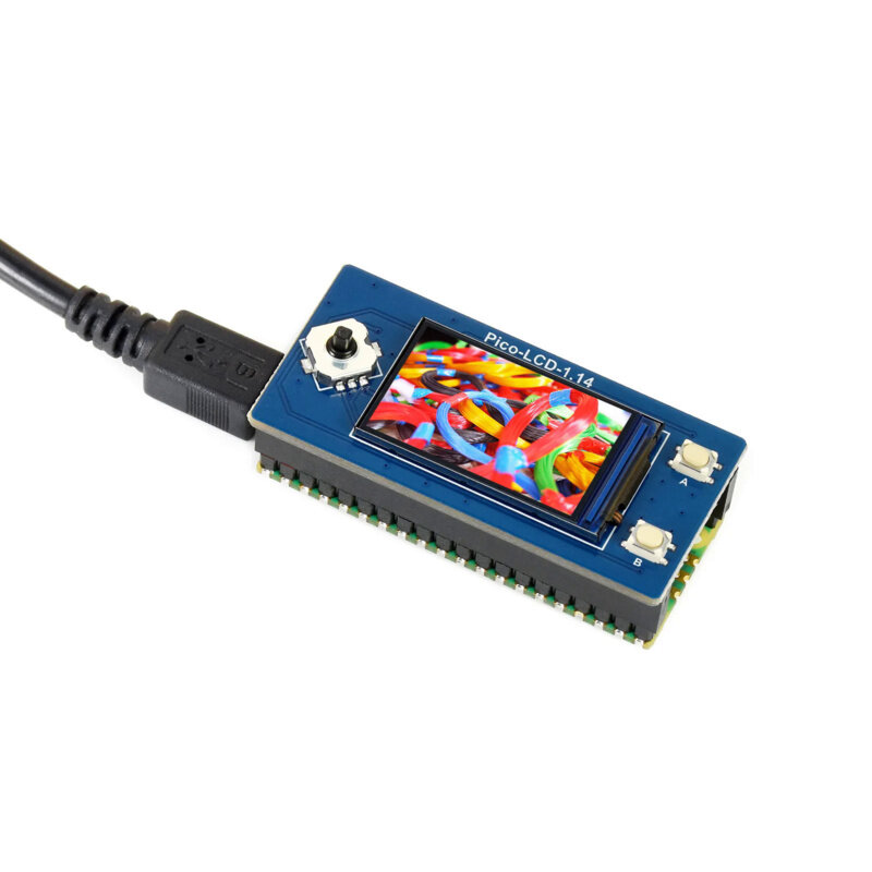 Waves hare 4,3-Zoll-LCD-Anzeigemodul für Himbeer-Pi-Pico, 65k RGB-Farben, 1,14 × 240 Pixel, SPI-Schnitts telle