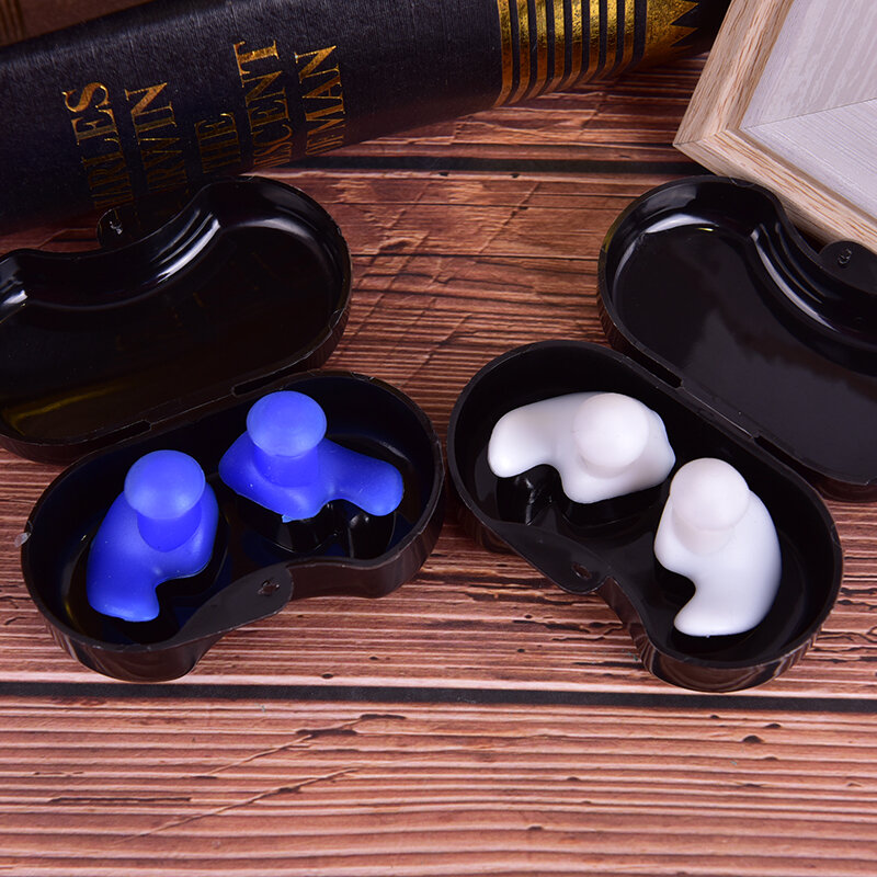 Silicone Waterproof Dust-Proof Earplugs Diving Water Sports Swimming Accessories