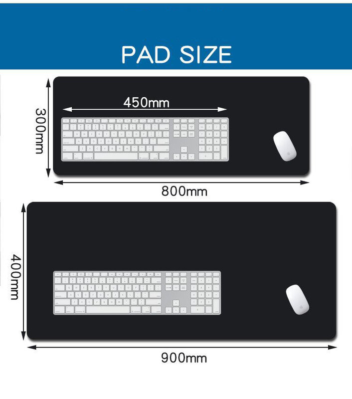 New HD Gaming Mouse Pad ,Gamer Desk Mat Xxl Keyboard Pad , Soft Office Natural Rubber Anti-slip Mouse Mat ,Computer Mice Pad