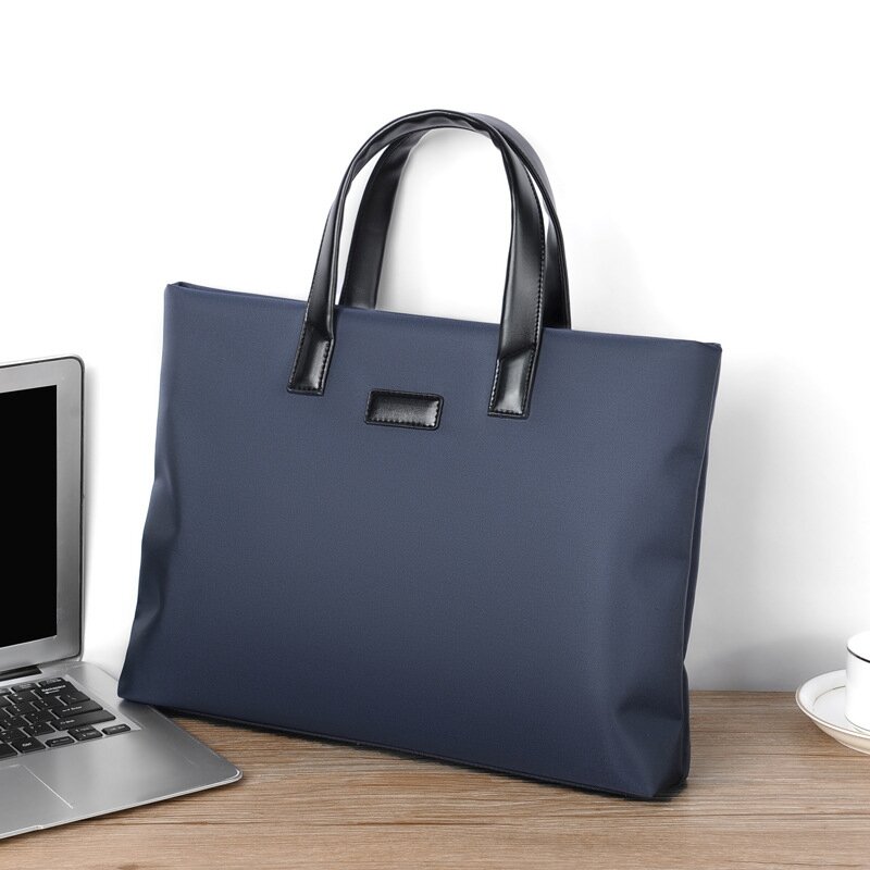 BYMONDY портфель для мужчин Классическая британская деловая сумка сумки-мессенджеры нейлоновая водонепроницаемая сумка для хранения документов для офиса
