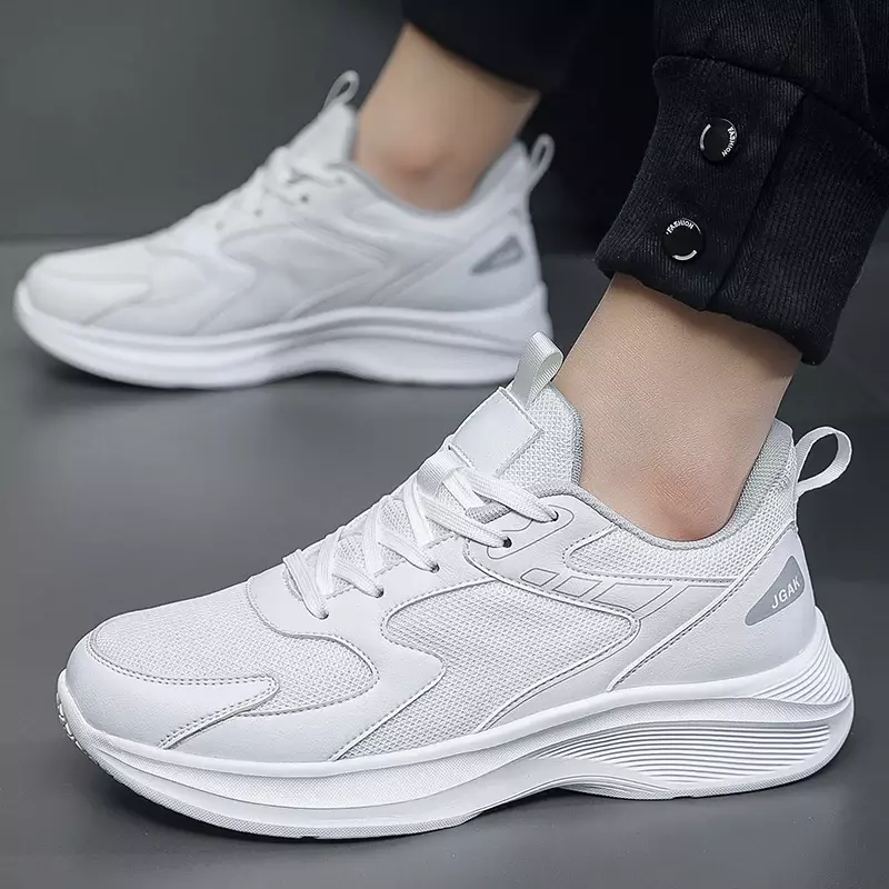 Extra Large Size Men's Running Shoes Soft Sole Outdoor Jogging Mesh Breathable Leisure Sneakers Men Sports Walking Shoes 49 50