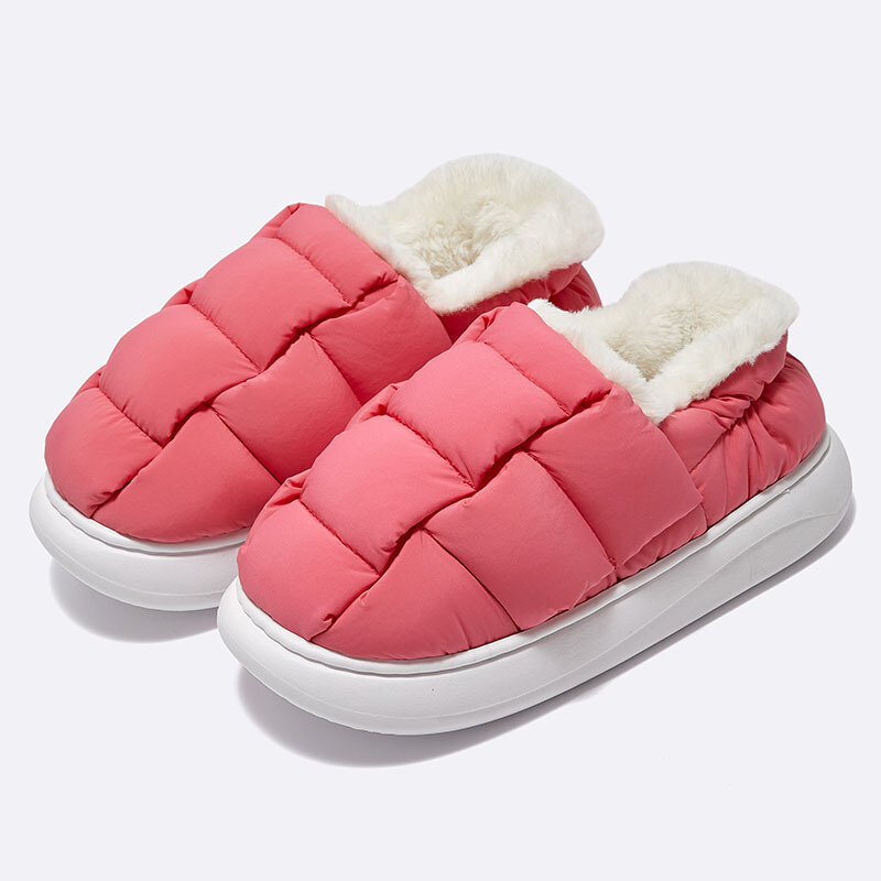 Winter Slippers Men Home Indoor shoes Warm Plush Massage slippers soft Big size Unisex house slippers Non slip Light Floor Shoes
