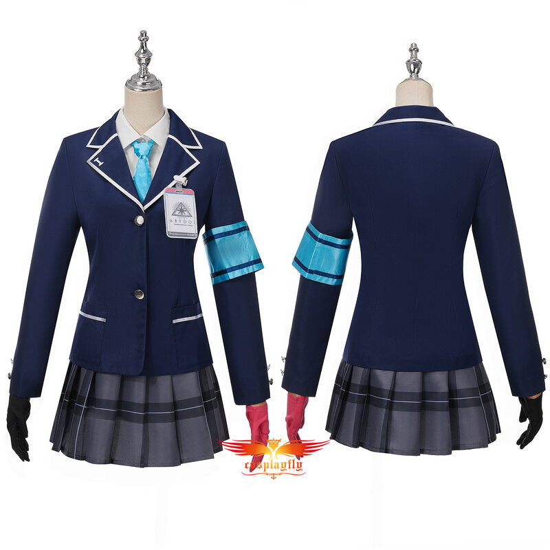 Disfraz de Anime Blue Archive para mujer, uniforme de Cosplay, Sunaookami, Shiroko, Kuromi, Serika, Takanashi, Hoshino, Natsume, Iroha, Halloween