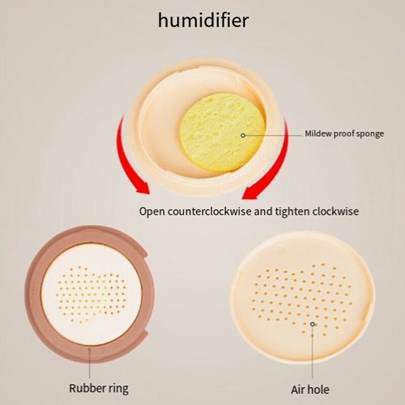 JEHumidificateur avec packs d'outils d'humidification, JEHumidor