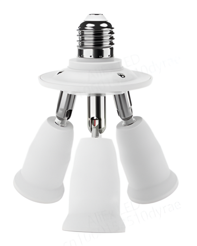 E27 TO E14 LED Bulb Lamp Holder 2 in 1/3 in 1/4 in 1/5 in 1 E27 Base Socket Splitter LED Lamp Socket Light Bulb Adapter Holder