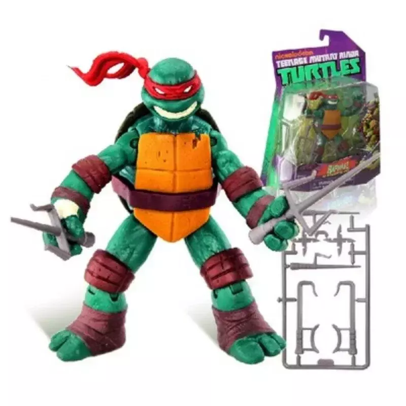 Tiener Mutant Ninja Turtles Anime Personages Actiefiguur Raphael Donatello Michelangelo Verzamelen Poppen Desktop Ornamenten