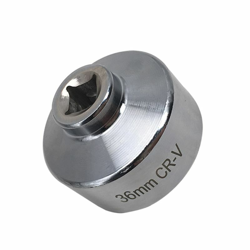 Торцевой ключ для снятия крышки масляного фильтра, 36 мм, приспособление для снятия крышки привода 3/8 дюйма