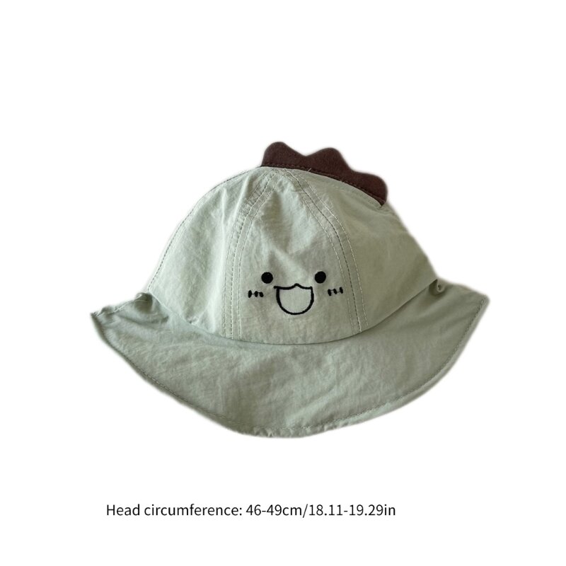 Cappello da sole per bambini Cappello da pescatore traspirante Cappello morbido floscio Cappello da pesca ad asciugatura rapida