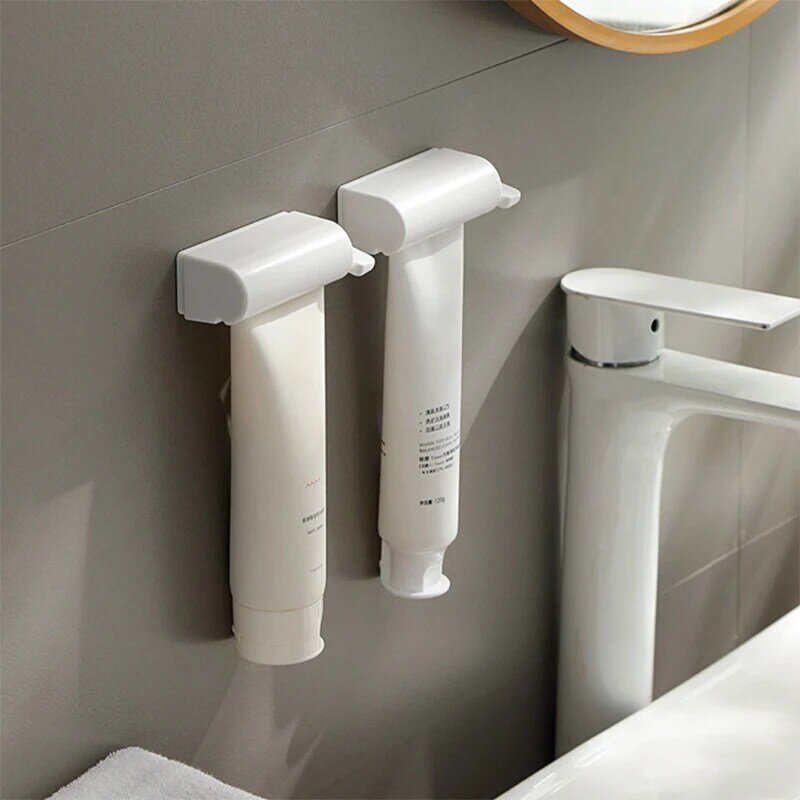 Tooth Brush Holder Bathroom Accessories Wall Toothpaste Squeezer Magnetic Lazy Squeeze Toothpaste Clip Bathroom Toothpaste Rack