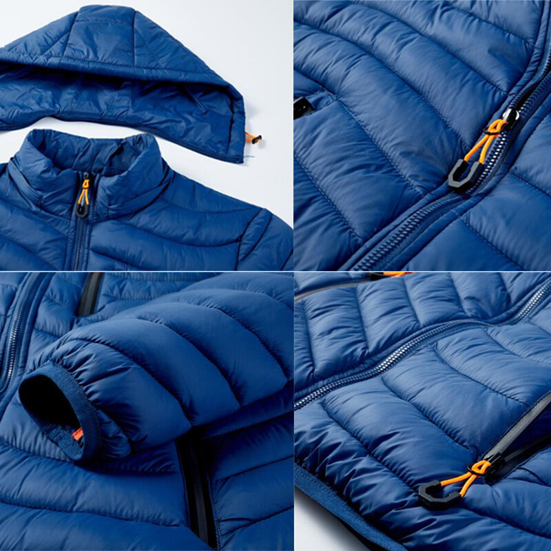 メンズルーズフード付きコート,防風ジャケット,暖かいアウター,軽量,厚手のコート,ストリートウェア,ファッション,冬