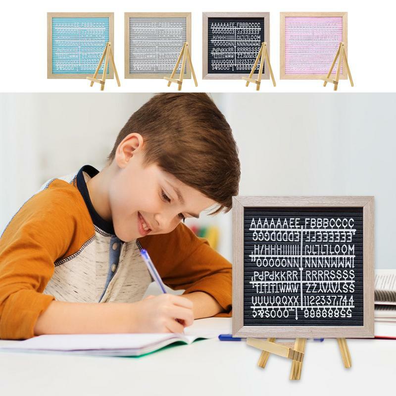 Papan surat dengan huruf merasa papan pesan serbaguna Hari Ibu papan huruf persegi dengan pengumuman huruf elegan
