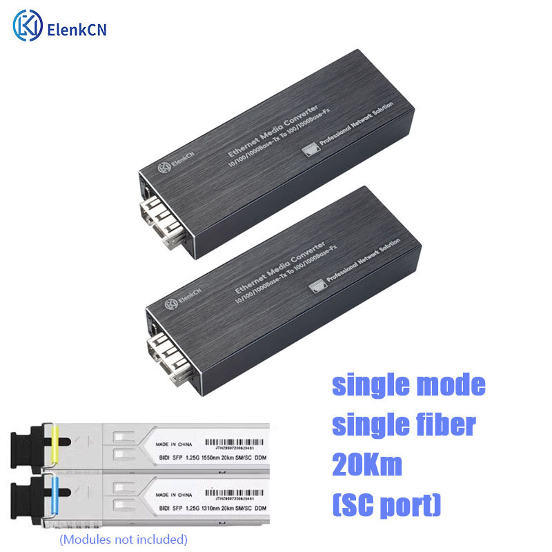 Convertitore multimediale RJ45 SFP 5-15V DC Type-C estensori in fibra ottica per telecamera IP Wireless AP VolP trasmissione dati di rete telefonica