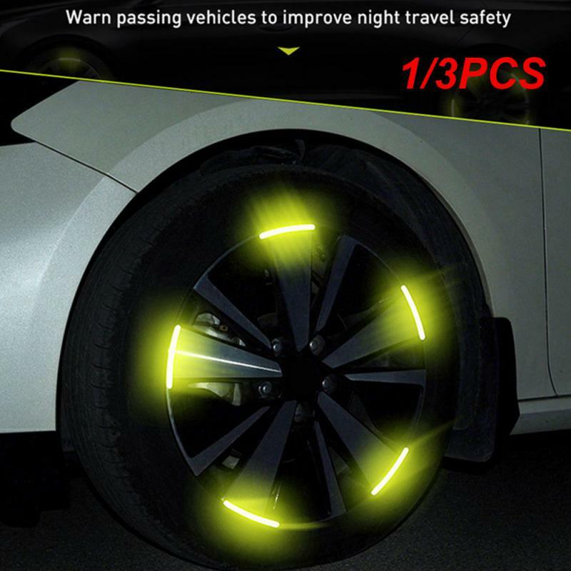 NEWCar Hub Reflective Sticker Car Accessories Decorative Strips General For Use Of Automobile And Motorcycle Tyre