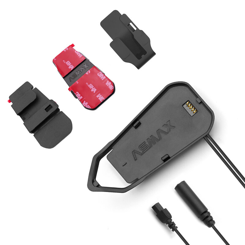 ASMAX Z1 Clip trasero para auriculares Bluetooth de motocicleta