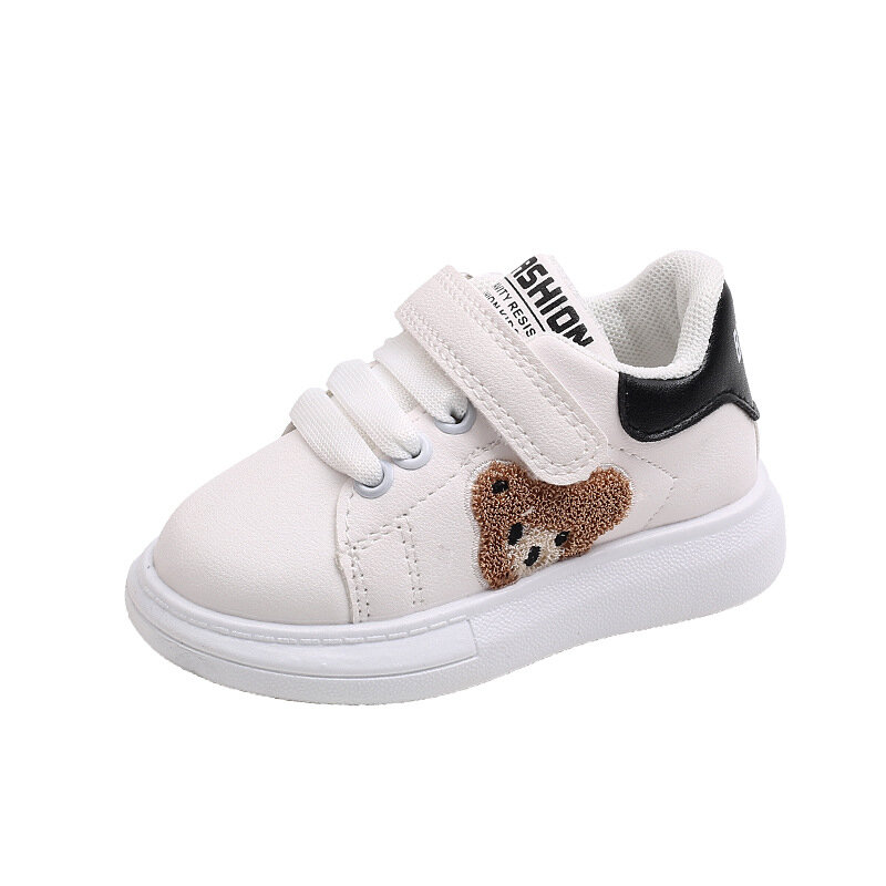 Осенние кроссовки для маленьких мальчиков и девочек в виде панды, модная спортивная обувь для малышей на плоской подошве, обувь для младенцев
