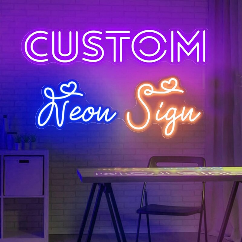 Xuan-Custom Neon LED Night Light Sign, Loja, Pub, Loja, Jogo, Quarto de cama, Wall Decor, Birthday Party, Restaurante Decoração
