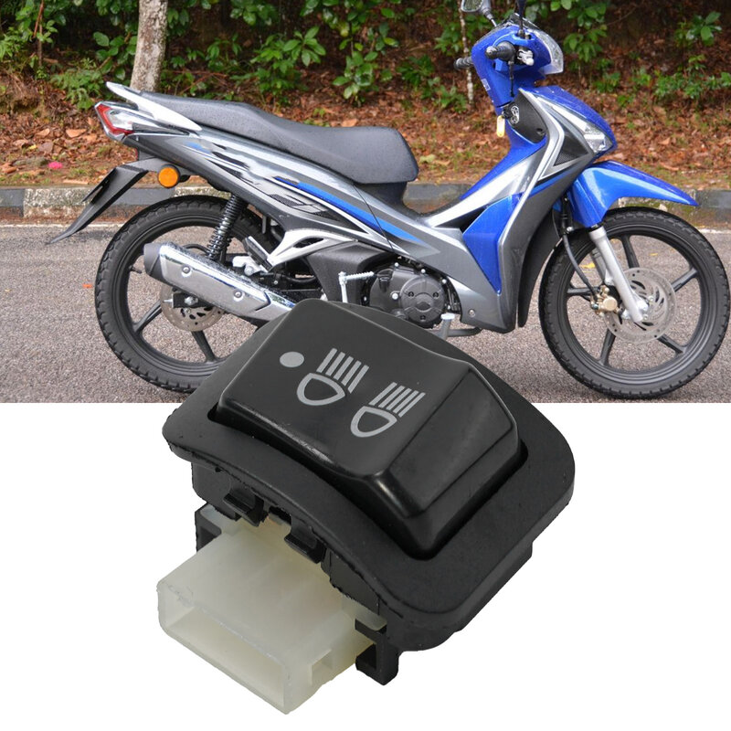 Brandneuer Schalter High Low Schalter keine Montage erforderlich Kunststoff Plug-and-Play direkte Passform für Honda Wave110 RS150