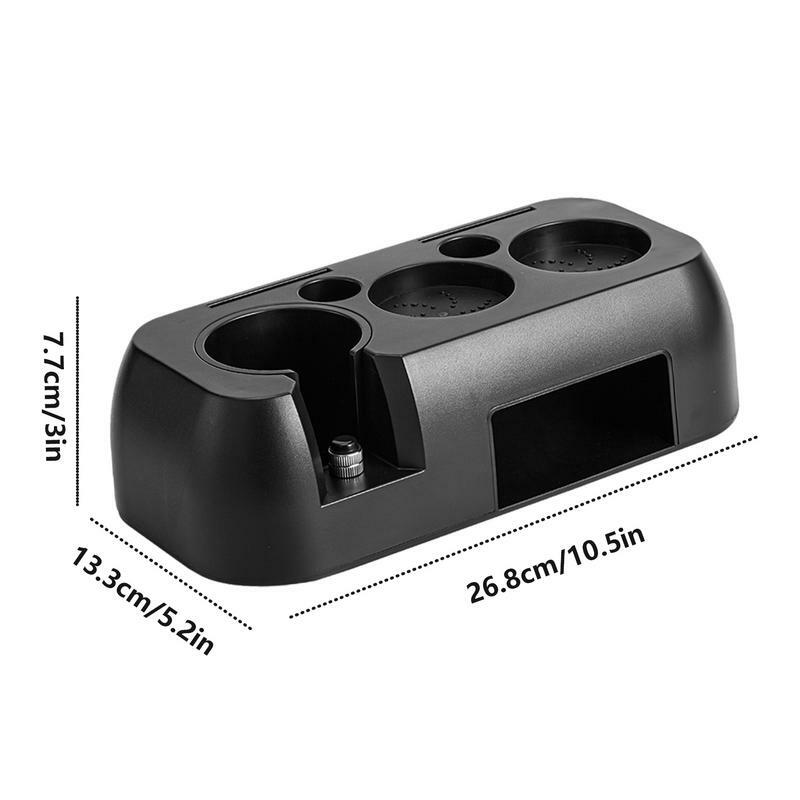 51-58mm ABS Coffee Handle Stand Dispenser Holder Espresso Tamping Pad Holder Espresso Tap Box Coffee Accessories Barista Tools