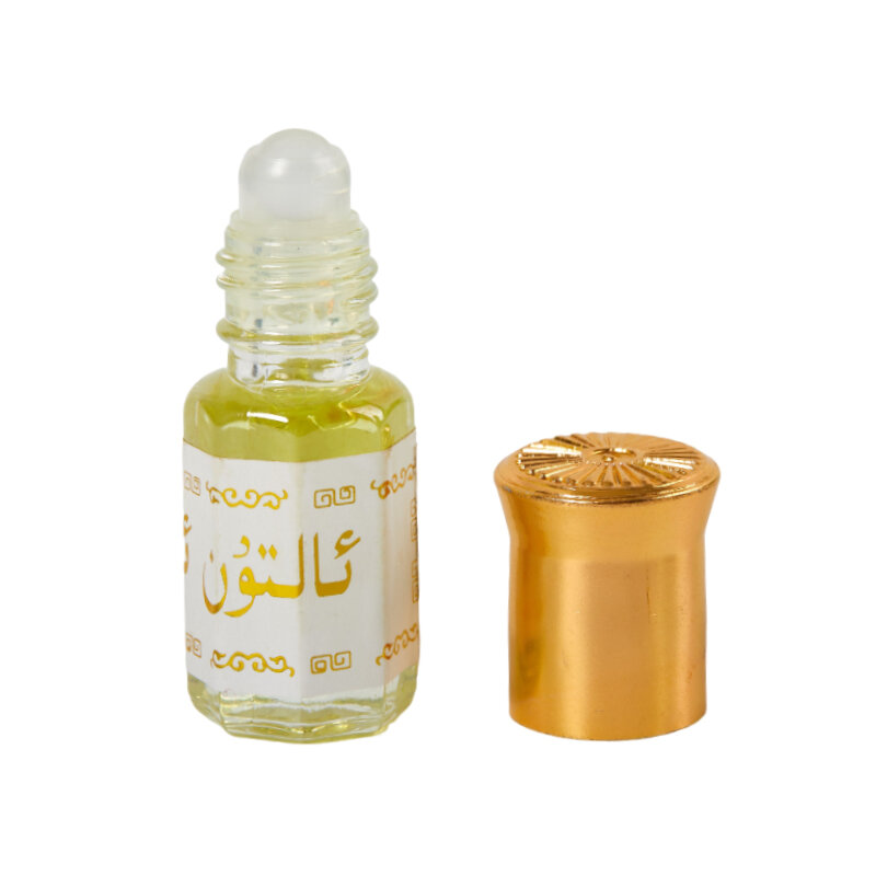 Mini Óleo de Fragrância para Desodorização Corporal, Essencial Saudita, Notas Florais, Perfume, Fragrância Durável, Sabor Flor, 3ml