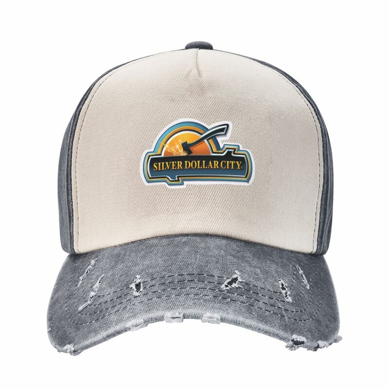Ковбойская шапка с логотипом города серебряного доллара, Мужская Роскошная твердая шапка, военная шапка, мужская шапка для регби для женщин и мужчин