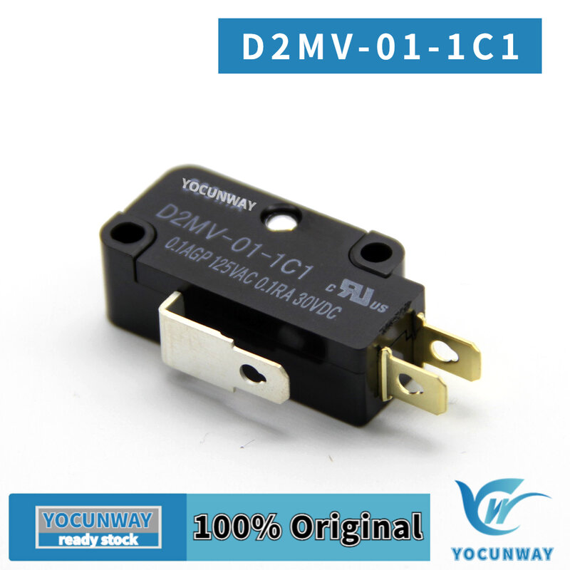 Interruptor de límite microinterruptor JapanOMRON D2MV-01-1C1 Original, nuevo