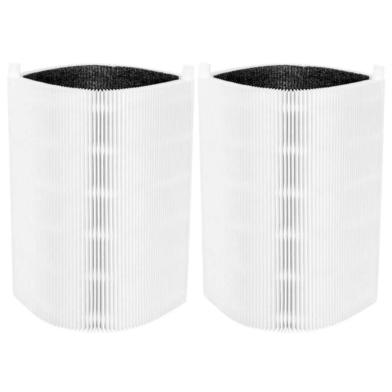2 Packs of Blue Pure 411 Replacement Filters for Blueair Blue Pure 411, 411+ & MINI Air Purifiers