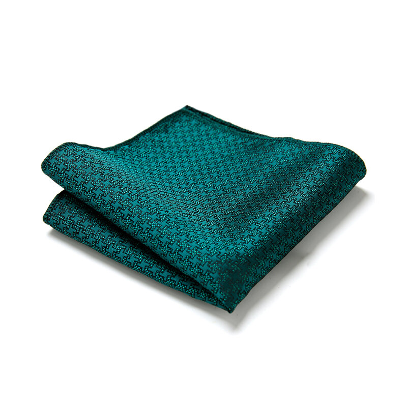 126 muitas cores mais novo design tecido lenço de seda bolso quadrado masculino marrom roupas acessórios polka dot ajuste grupo