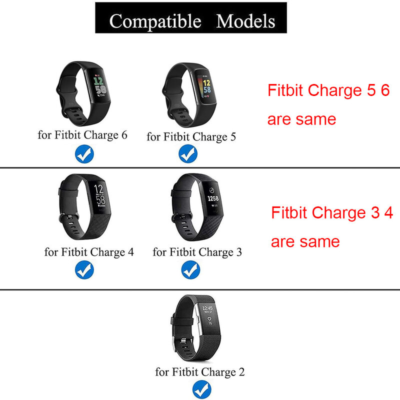 Banda de nylon elástica para Fitbit Charge, pulseira de relógio esportiva trançada, laço para mulheres e homens, 6, 5, 4, 3, 3, SE, 2