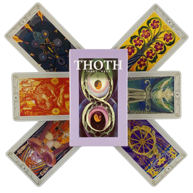 Thoth Tarot Cards A 78 Deck Orakel Engelse Divination Edition Borad Spelen Games