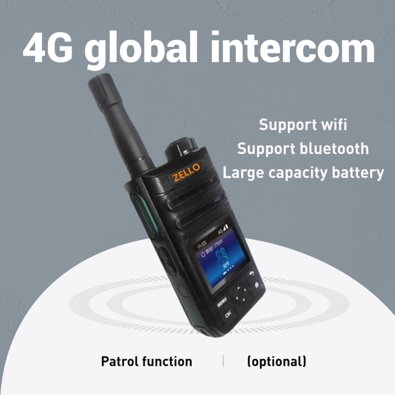 สำหรับ zello Global walkie talkie ไม่จำกัดระยะทาง4G Full Netcom กลางแจ้งเครือข่ายสาธารณะปลั๊กอินแพลตฟอร์ม zello