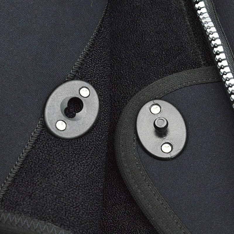 4 In 1 Pengencang untuk Pakaian Basah Setelan Terhubung Gesper Menyelam Layar Wetsuit Gesper dengan 4 Sekrup Aksesori Baja Tahan Karat + Plastik