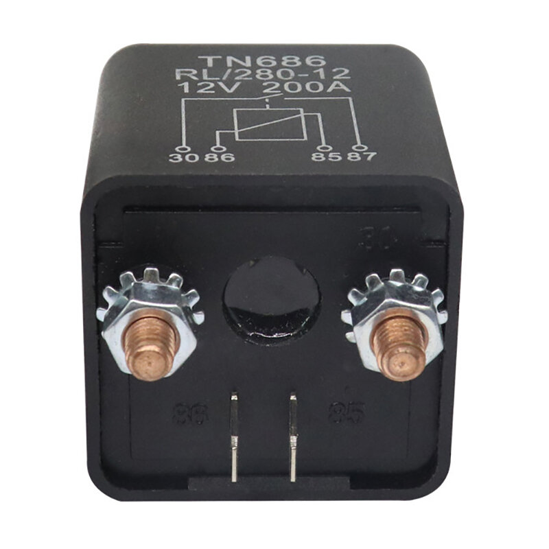 High Current Relay Starting Relay 200A 100A 12V/24V Power Automotive Heavy Current Start Relay Car Relay