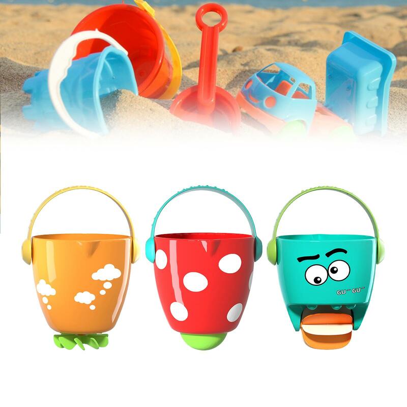Ведро для игр в воде, мультяшная игрушка для купания, игрушка для ванной, семейная корзина для бассейна, пляжной ванны, детские игрушки для малышей