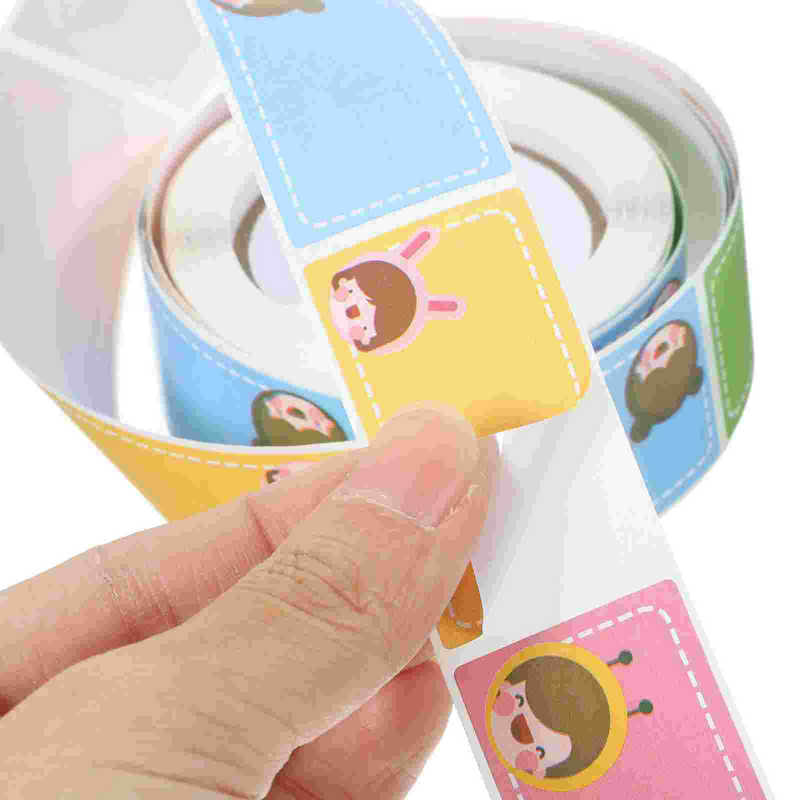 1 rotolo di adesivi per etichette con nome etichette scrivibili etichette adesive per categoria adesivi autoadesivi adesivi