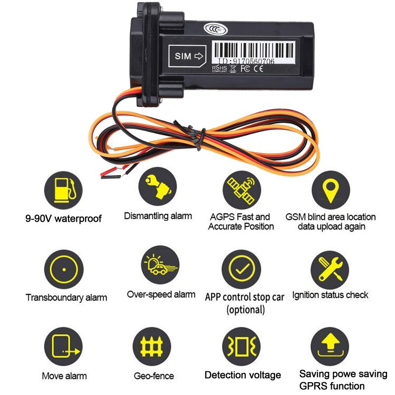 Car GPS Tracker 4G Smart Shake Alarm Free Web Platform and APP Car Anti-theft Tracker Motorcycle Car Tracker Strong Magnetic