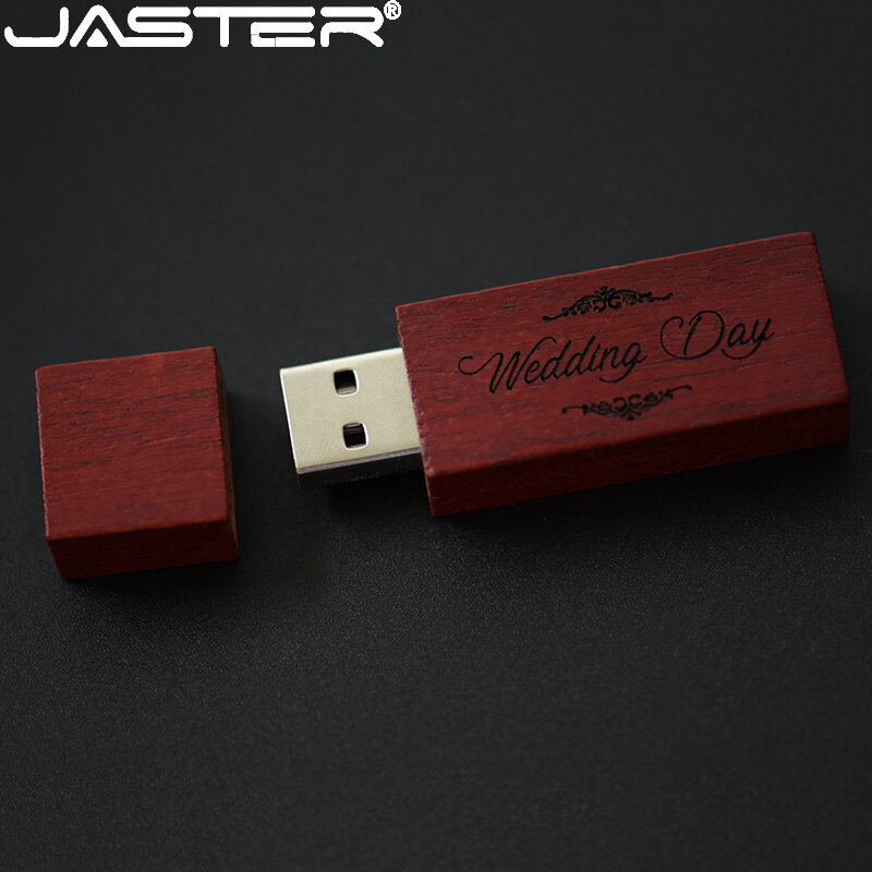 JASTER 128GB USB Flash Drive Free Custom Logo 64GB Pen Drives Maple Wood 32GB Memory Stick 16GB Bamboo U Disk Photography gift